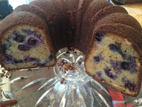 Blueberry Shirley cake 2